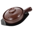 thumbnail image 4 of ifundom 1 Set of Ceramic Cooking Pot Soup Cooking Pot Restaurant Cooking Pot Home Ceramic Casserole, 4 of 5