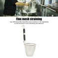 thumbnail image 4 of Spider Skimmer, Strainer Spoon Wide Application 14cm Diameter Improve Cooking Efficiency Fine Mesh Filter  For Frying For Dumplings For Kitchen, 4 of 8