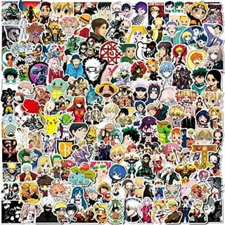  Arme Anime Stickers Mixed Pack,600Pcs Mixed with