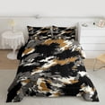 thumbnail image 2 of Manfei Graffiti Splash 3-Piece Full Size Comforter Sets for Teens Female Men,Abstract Camouflage Bedding Comforter Set,Black Brown Grey Lightweight Bedding Sets,Ultra Soft Home Decor, 2 of 8