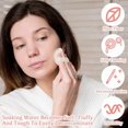 thumbnail image 3 of 8 Pcs Loofah Facial Exfoliator Pads Cleansing Sponge, 3 of 4