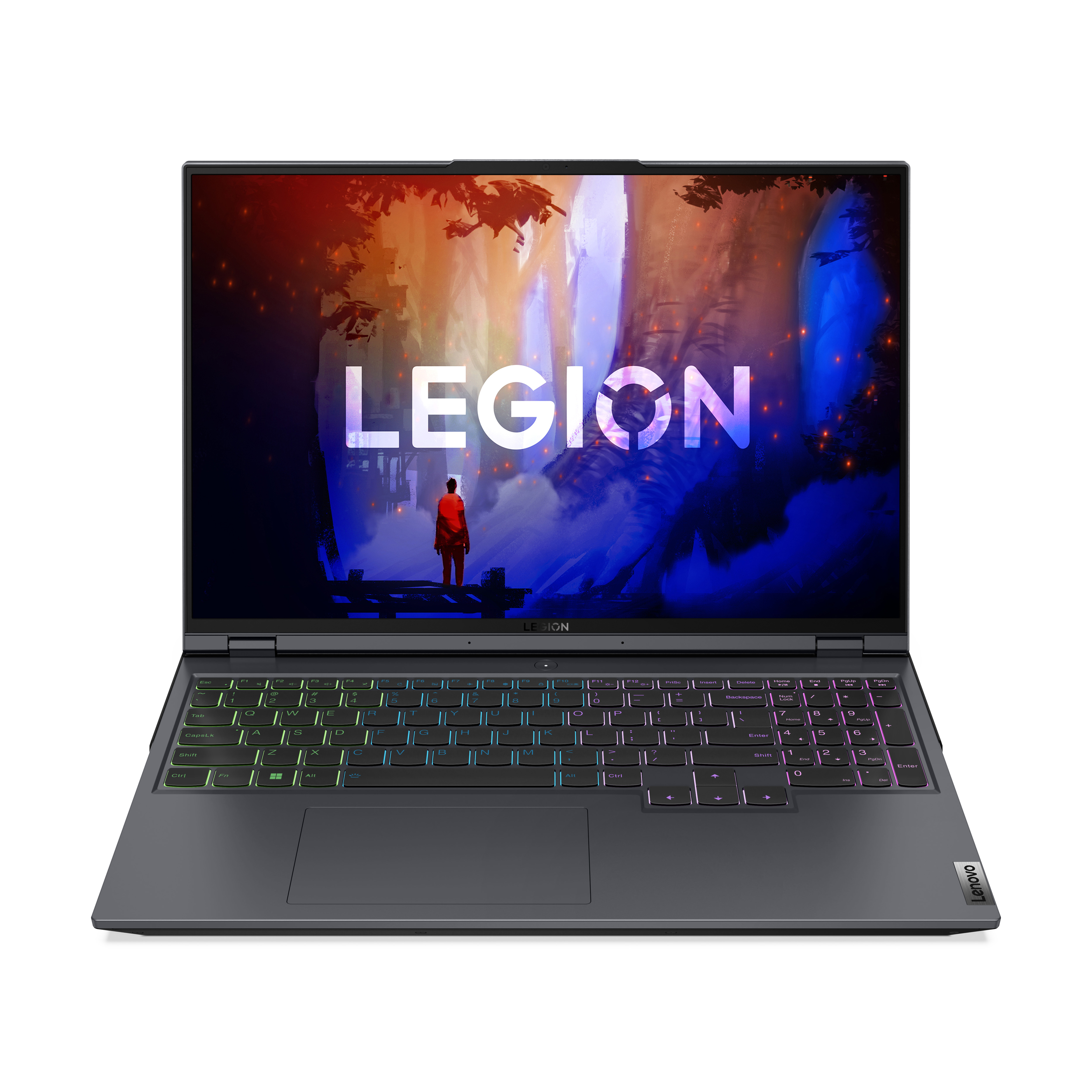Lenovo Legion 5 Pro 16" Laptop, Intel Core i7-12700H, NVIDIA GeForce RTX 3070Ti, 16GB RAM, 512GB SSD, Windows 11 Home, Storm Gray, 82RF000TUS - image 3 of 9