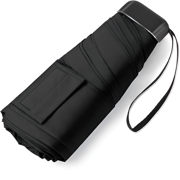 GASTROPOD 2026 New Mini Umbrella for Travel - Waterproof Portable Folding Umbrella Flat Compact Lightweight Small Umbrellas for Pocket Purse