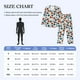 thumbnail image 4 of Fotbe Color Balls Pijama de Hombre con Estampado de Manga Larga, Conjunto de 2 Piezas, Ropa de Dormir Suave y Cómoda con Bolsillos-Large, 4 of 7
