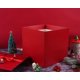thumbnail image 4 of Caja de regalo con tapas, cinta y relleno de papel, para cumpleaños, Navidad, día de San Valentín, embalaje de regalo, plegable, 1 paquete, rojo, 4 of 4