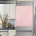 thumbnail image 6 of Coolnut Pink Solid Color Dishwasher Magnet Cover, Magnetic Refrigerator Panel Decal Wash Machine Front Door Decorative Cover for Home Kitchen Farmhouse Decor, 23"x 26", 6 of 6