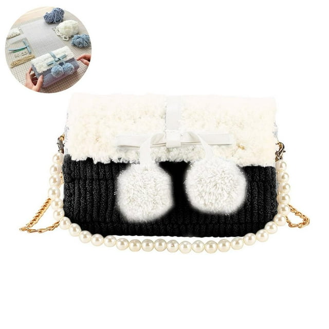 Sac en Matériel de Tissage Fait Main Sac Bandoulière