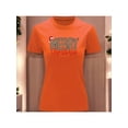 thumbnail image 1 of Playera Blusa Con Estampado Merry Christmas Estilo Animal Print Ropa Para Mujer Color Anaranjado Talla Grande Marca Emil SaEs, 1 of 4