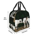 thumbnail image 4 of Kuqiui Cute Goat Baby Print Lunch Bag Lunch Box for Women & Men,Large Capacity Insulated Lunch Bag for Adult,Leakproof Reusable Lunch Tote Bags for Work/Office/Travel/Picnic, 4 of 8