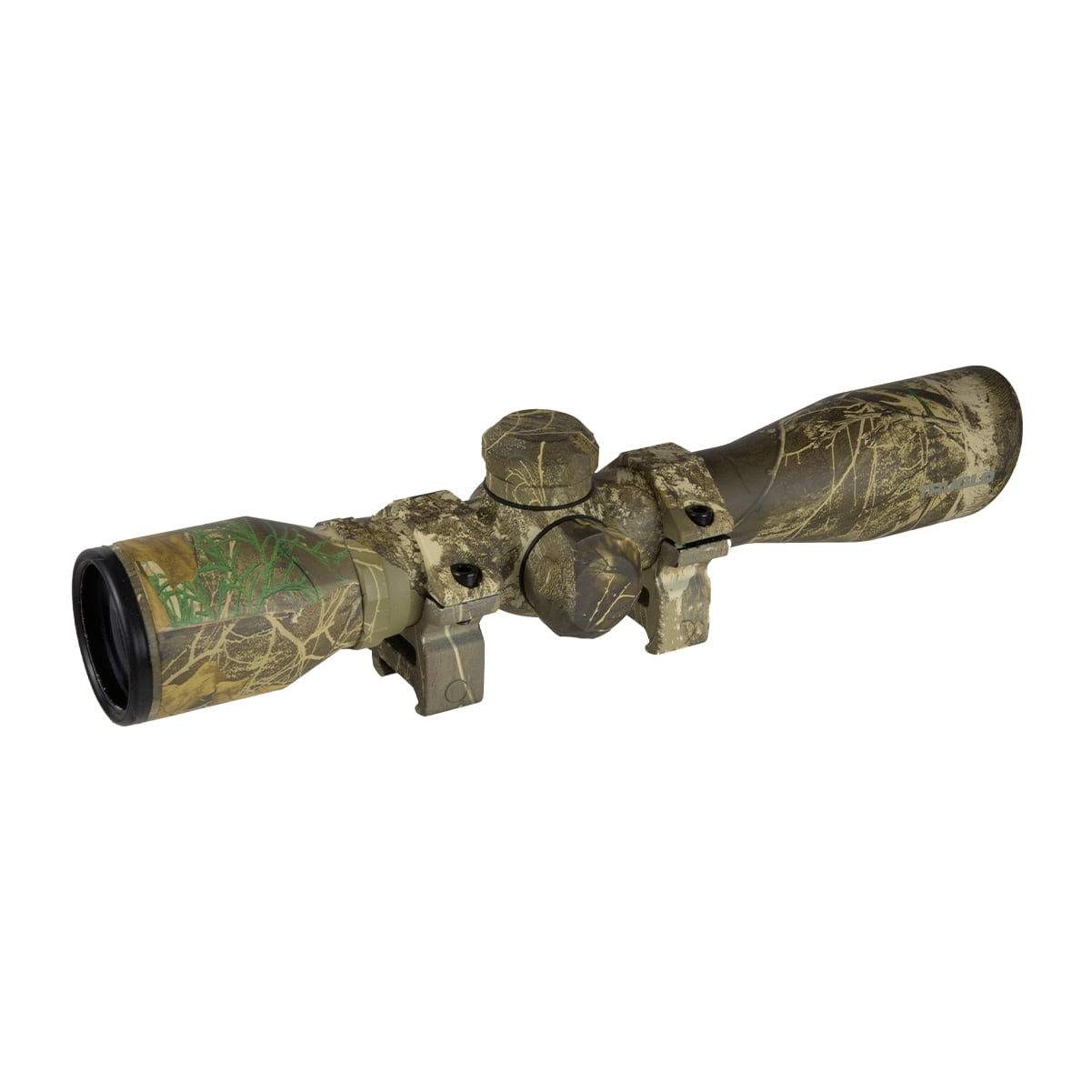 Truglo 4x32 Crossbow Scope Camo W  Rings Tg8504c3