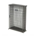 thumbnail image 3 of Retriever Portable Dog Kennel 2-Door 5' Galvanized Metal Outdoor Pet Retreat for Pets with Roof Kit, 3 of 5