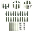 thumbnail image 2 of Colaxi 40 Pieces Carp Fishing Running Rig Accessories Kit Compact for Coarse Fishing Angler Sturdy Multipurpose with Assortment Box Dark Green, 2 of 8