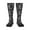 1 Black, variant on Snake Pattern Women’s Knee High Crew Socks,Trouser Socks Comfortable, Breathable, Moisture-Wicking and Soft