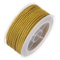 thumbnail image 3 of Unique Bargains Nylon Thread Twine Beading Cord 2mm Extra-Strong Braided Nylon Crafting String 11M/36 Feet, Goldenrod, 3 of 7