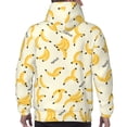 thumbnail image 7 of Sikiie Banana Men's Hoodie, Essentials Hoodie, Sweatshirt, Pullover Hooded Sweatshirt for Men-XX-Large, 7 of 7