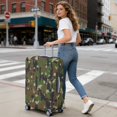 thumbnail image 5 of Stretch Luggage Cover XL(29-32in)– Elastic Travel Suitcase Protector with Handle Openings & Bottom Closure, Washable Polyester Spandex Suitcases Cover, Camouflage Print, 5 of 5