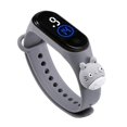 thumbnail image 3 of Reloj de pulsera digital deportivo MickeyLed verde oscuro a prueba de agua para niños, niños, niñas, hombres, mujeres, silicona, 3 of 5