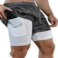 thumbnail image 1 of MesaSe Men‘s 2 in 1 Athletic Short Jogger with Pockets, 1 of 5