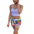 thumbnail image 1 of Wangscanis Women Beach Shorts with Bright Color Print, Casual Style, 1 of 10