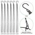 thumbnail image 3 of BRIGHTFUFU Cadenas colgantes de 6 uds., cadenas colgantes de 3 puntos, perchas para plantas de jardín, cadenas colgantes, 3 of 8