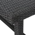 thumbnail image 6 of GDF Studio Avianna Outdoor Wicker Dining Table, Gray, 6 of 7