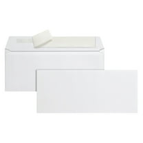 Office Depot Clean Seal(TM) Envelopes, #10 (4 1/8in. x 9 1/2in.), White, Box Of 500, 12014