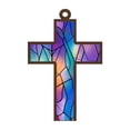 thumbnail image 1 of Stained Glass Metal And Acrylic Window Hanging Beautiful Hanging Pendants For Window Home Decoration, 1 of 5