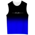 thumbnail image 2 of RMGVDSD Boys Gradient Color Sleeveless Tank Tops Soft Breathable Casual Summer T-Shirts Kids Basic Tee Shirts For Kids 11-12 Years, 2 of 4
