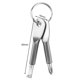 thumbnail image 5 of Llavero multiherramienta EDC juego de destornilladores de bolsillo herramienta de acero Ehuebsd inoxidable para exteriores accesorios familiares para acampar al aire libre, 5 of 5