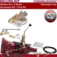thumbnail image 1 of American Shifter  TH200 Shifter Kit Chrome 8 in. E Brake Cable Clamp Trim Kit for EE2C1, 1 of 1