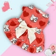thumbnail image 4 of Walbest Pet Dress with Bow Decoration Pet Dress Comfortable Cat Dress with Charming Bow Decoration Cartoon Print Dog Princess Skirt Pet Supplies Charming Pet, 4 of 8