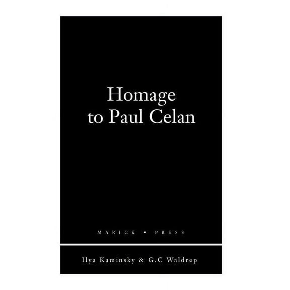Homage to Paul Celan (Paperback)