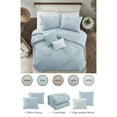 thumbnail image 4 of Grace Living Osmar 5pc King/California King Comforter Set, Blue, 4 of 7