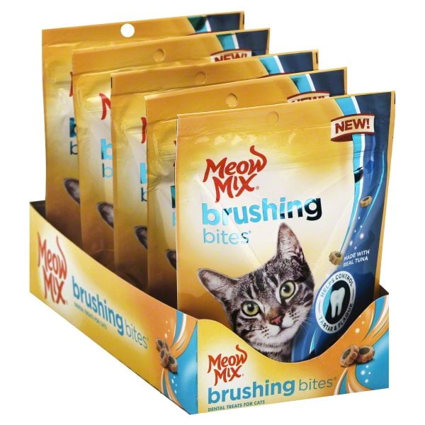 meow mix brushing bites cat treats