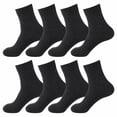 thumbnail image 3 of Anewi Diabetic Socks for Men, Extra Wide Loose Fit Ankle Socks, Non Binding Thin Seamless Socks for Everyday Wear, Soft Comfort, 4 Pairs, Multiple Colors, 3 of 8