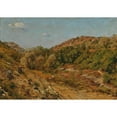 thumbnail image 2 of Alfred Henri Berthoud 14x11 Gold Ornate Wood Frame and Double Matted Museum Art Print Titled - Resting Goats in a Summer Landscape, 2 of 4