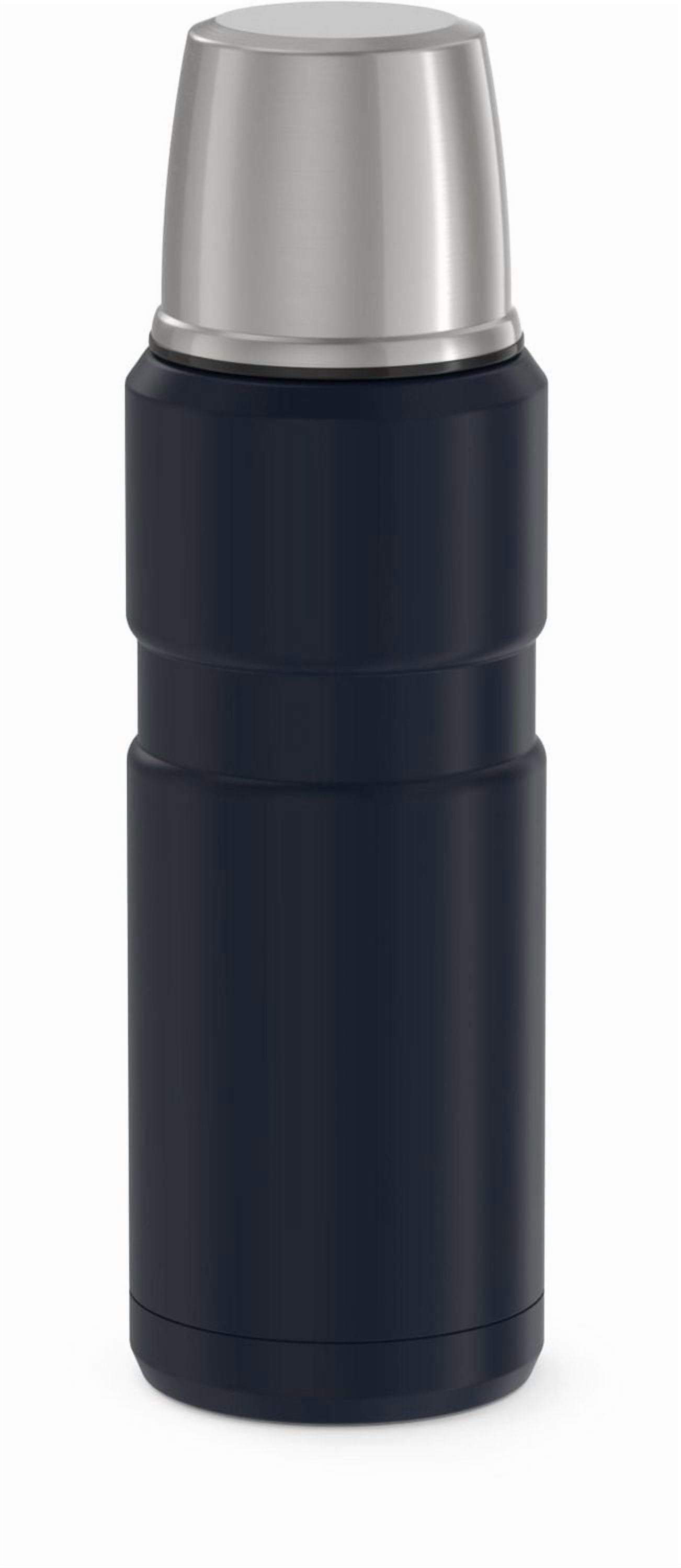 Thermos Stainless King Vacuum-Insulated 16 Oz Compact Bottle, 16 Oz, Midnight Blue