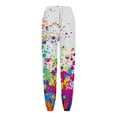 Biziza Pants for Women Baggy HighWaist Womens Sweatpants Cinch TieDye
