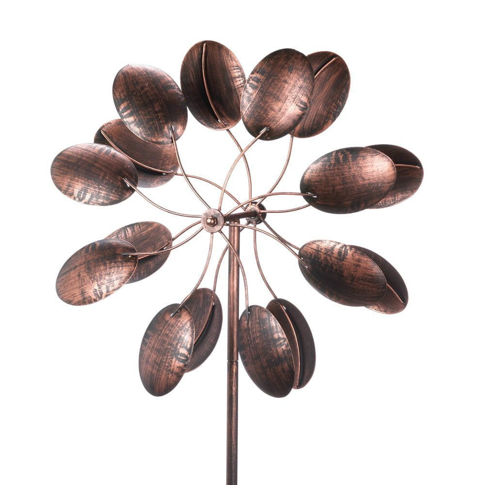15212 84 inch Rustic Pinwheel Garden Windmill, Perfect gift for those that love outdoor... by