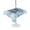 LightBLue, variant on Outdoor Tablecloth with Umbrella Hole for Patio/Picnic/Party/Camping, Nautical Coastal Waterproof Table Cloth Rectangle Table Cover Washable, Summer Ocean Conch Flower Gray Wooden (60"x 120")