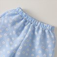 thumbnail image 4 of Toddler Girl Clothes Girl Clothes Set Summer Kid 1T 2T 3T 4T 5T 6T 7T 8T Girl Clothes Shorts Set Cute Floral Printed Sleeveless Top Summer Outfits Cute Kid Clothes Kaprioy, 4 of 7