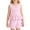 Pink, variant on Edvintorg Outfits for Girls Cute Plaid Crew Neck Sleeveless Ruffle Hem Loose Casual Tops and Shorts Girls 2 Piece Sets Size 1-8