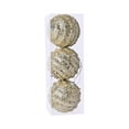 thumbnail image 6 of Hvmvliv Champagne-colored Sparkling Sequin Christmas Ball Tree Decoration Metallic Finish Ornament Gold, 6 of 6