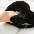 thumbnail image 3 of Heart Pillows, Love Heart Shaped Pillow, Black Cute Heart Pillow for Gifts, Shaped Throw Pillows for Her, Kids, Women, Girls Home Decoration, 10X11 Inch, 3 of 8