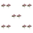 thumbnail image 1 of ZheElen Long-lasting Durability Easy To Clean Artificial Flower Arrangement For Wedding Decoration Realistic Appearance purple 5Set, 1 of 6