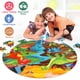 thumbnail image 5 of Puzles de suelo SYNARRY Dinosaur, 70 piezas, para niños de 4 a 8 años, 5 of 7