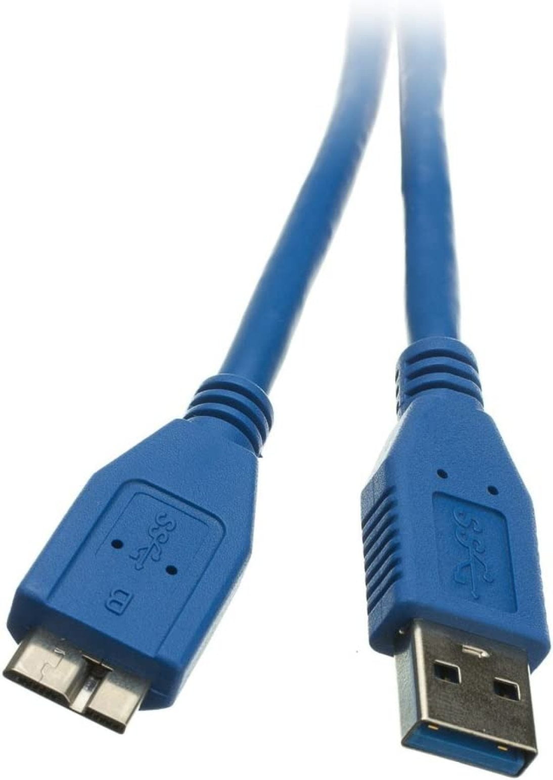 Micro USB 3.0 Cable, Blue, Type A Male/MicroB Male, A Male to Micro B