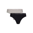 thumbnail image 2 of Jessica Simpson Women's Shadow Stripe Thong, 2-Pack, Size S-XXXL, 2 of 12