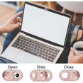 thumbnail image 4 of Laptop Camera Cover Slide Colorful&Marble 8 Pack, Webcam Cover Slide Phone Camera Cover, Ultra-Thin Computer Camera Cover Slide Blocker Slider Fits Cell Phone Laptop, Desktop, PC, Tablet, 4 of 6