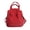 Red, variant on Small Boho Canvas Backpack for Women Vintage Style Outdoor Travel Bag Casual Daypack Grunge Aesthetic Hippie Y2K Backpack (Green,One Size)